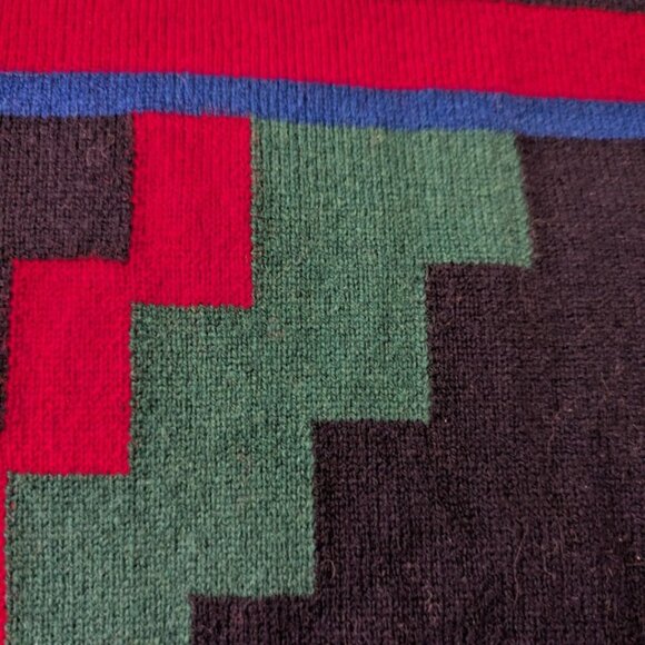 100% Pure Wool Vintage Pringle x Nick Faldo Oversized Sweater Made in Scotland - Picture 9 of 10